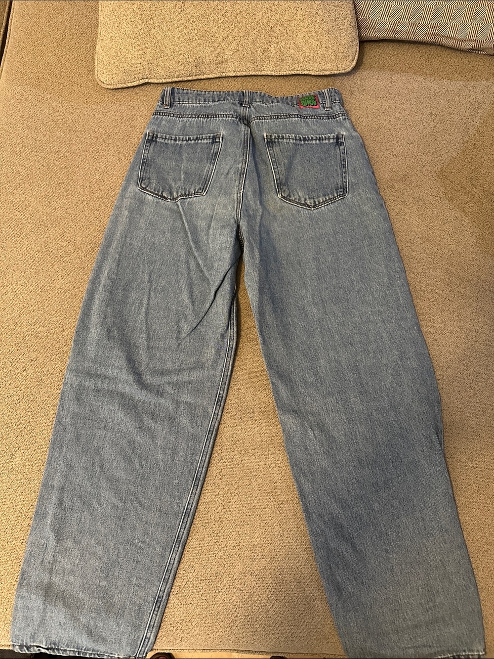 Empyre Women's Straight Light Blue Denim Jeans
